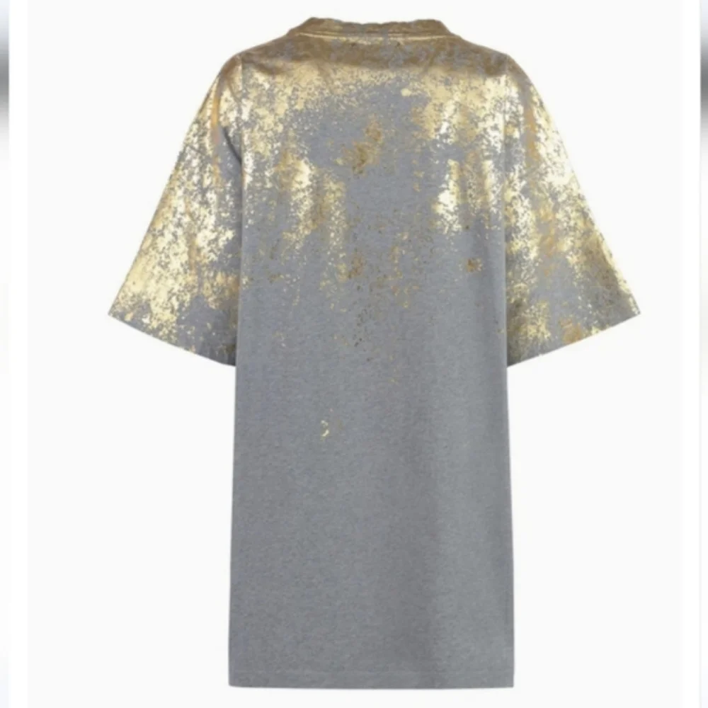 NWT GOLDEN GOOSE Dafne University cotton t-shirt dress - Picture 2 of 8